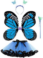 PRINCESS Tutu skirt and butterfly wings - Blue set - Costume