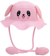 Excellent Summer hat with movable ears - Pink frilled - Party Hats