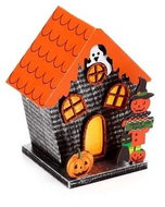 Bavytoy Halloween LED dekorativní dům dýně - Decoration
