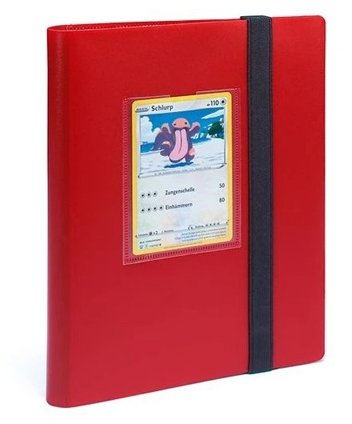 Leuchtturm Album na karty Slim Small, červené - Collector's Album - Main image