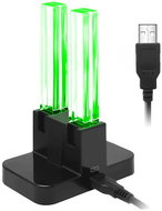 Verk 06406 Nabíjecí stanice pro 4× Joy-Con Nintendo Switch s LED podsvícením, USB-C - Charging Station