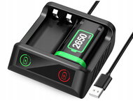 Verk 06405 Akumulátor 2× 2650 mAh pro ovladače Xbox Series X/S + nabíjecí stanice - Battery Charging Station
