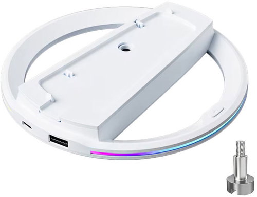Verk 06410 Vertikální stojan pro PS5 / PS5 Slim / PS5 Pro s chlazením, USB, bílý - Holder - Main image