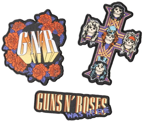 Guns'N'Roses: Was here - Nášivky set 3 pcs - Patch - Main image