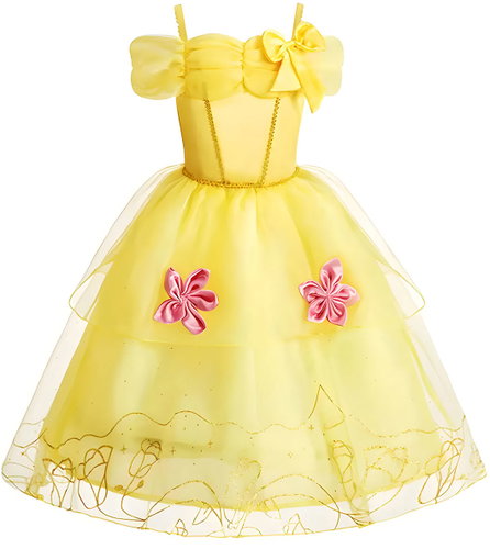 Princess Pohádkové šaty vel. 130 - Princezna Amarélie - Costume - Main image