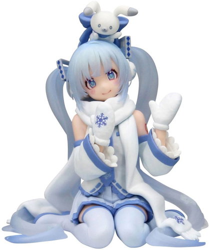 Hatsune: Miku Noodle Stopper - Snow Miku Sky Town 10th Ver. 10 cm - Figure - Main image