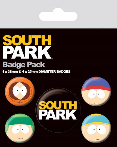 Pyramid South Park: Faces - placky - Badge - Main image