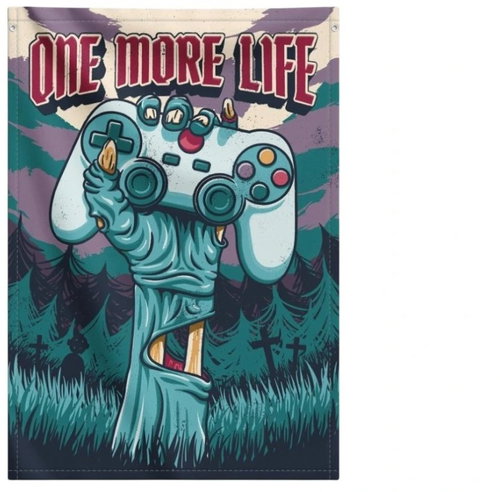 Gamer Zone: One More Life - vlajka - Flag - Main image