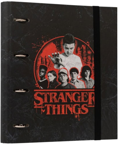 Netflix Stranger Things: Characters - kroužkový pořadač - Document Cover - Main image