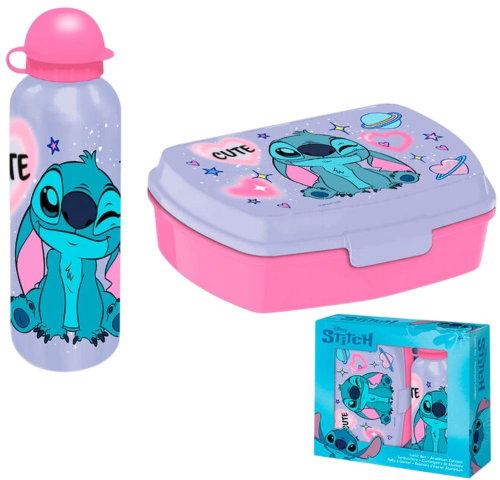 Disney Lilo & Stitch: Cute Stitch - svačinový box set - Lunch Box - Main image