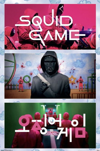 Netflix Squid Game: Collage - plakát - Poster - Main image