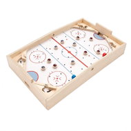 BusyKids Dynamic Arena – Wooden Table Hockey with Magnetic Figures | BusyKids - Tabletop Game 
