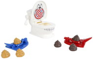 Intermarket Poo Shoot - Hra vystřelovací lejna s toaletou 9,5 × 8,5 cm na strefování - Social Game