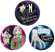 Wednesday: Characters - Badges 3 Pieces - Badge