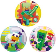 Minecraft: Characters - Badges 3 pieces - Badge