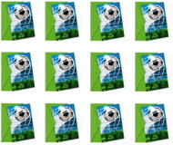GoDan Pozvánky s obálkami FOTBAL - 12 ks - Party Accessories