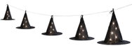 Amscan LED řetěz s čarodějnickými klobouky - čarodějnice - Halloween - 6 ks - 730 cm - Decoration