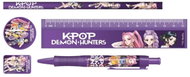 K-Pop Demon Hunters: HuntrX - set 5 kusů školních potřeb - Writing Set