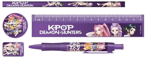 K-Pop Demon Hunters: HuntrX – School Supplies Set of 5 - Writing Set - Main image