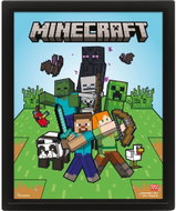 Minecraft: Characters - 3D obraz - Painting