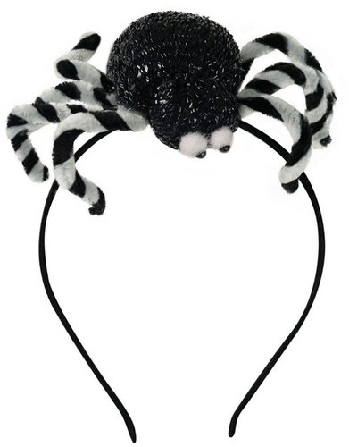 Rappa Čelenka s pavoukem - čarodějnice - Halloween - Headband - Main image