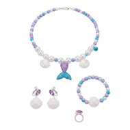 FunCo Sada doplňků Mořská panna Ariel 4v1 - Costume Accessory