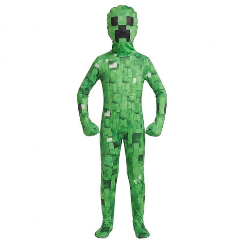 FunCo Minecraft Creeper Premium s maskou vel. 122 - 134 - Costume - Main image