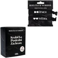 Albi Sada pro ženicha a svědka – KPZ + náramky – Rozlučka se svobodou – 7 ks - Party Accessories