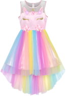 Princess Karnevalové šaty vel. 104 - Duhový jednorožec - Costume