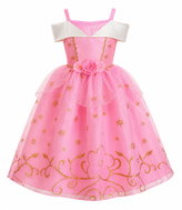 Princess Pohádkové šaty vel. 4-5 let - Princezna Růžička - Costume