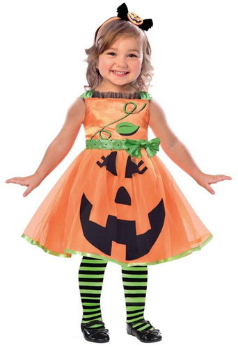 Amscan Kostým dýně Halloween vel. 2-3 roky - Costume - Main image
