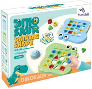 Bavytoy Logická hra Dinosaurus: Souboj tvarů a barev - Board Game