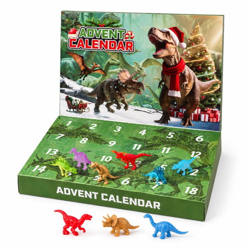 PHgate Dinosauří adventní kalendář s figurkami - Advent Calendar - Main image