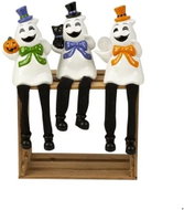Bavytoy Halloweenský smějcí se duch s visícíma nohama - Decoration