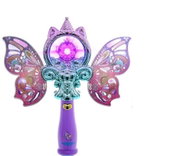 Mikrotrading Hůlka kouzelná víla 21 cm, se světlem a zvukem - Magic Wand