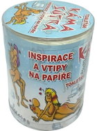 Divja Toaletní papír Kamasutra - žertovinka - Toilet Paper