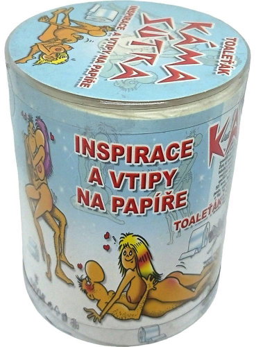 Divja Kamasutra toilet paper – novelty gift - Toilet Paper - Main image