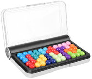 Kruzzel 27976 Logická hra Puzzle s barevnými bloky a hrací deskou - Board Game