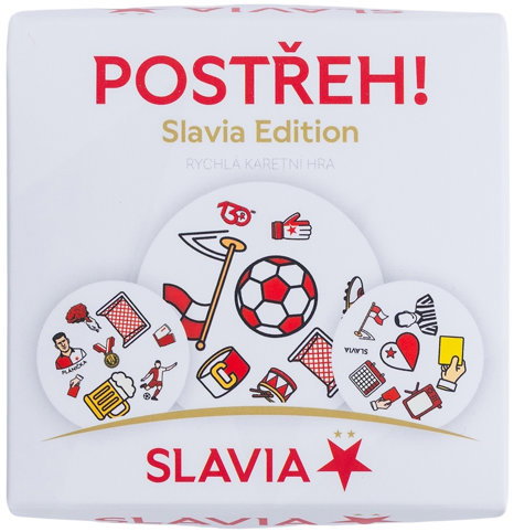SK Slavia Praha Slavia Postřeh! - Card Game - Main image