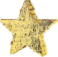 Amscan Piñata golden star pull-string 45×45cm - Pinata