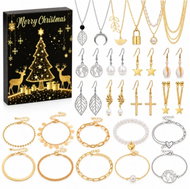 Flor De Cristal Adventní kalendář se šperky, sada náramků, náušnic a náhrdelníků - Advent Calendar