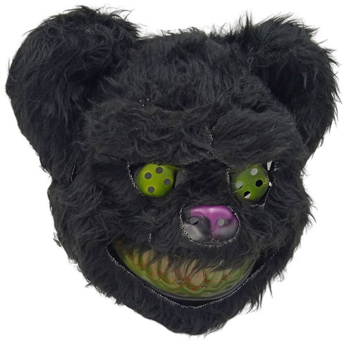 Rappa Halloween mask Scary bear, black Main image Rappa Halloween mask Scary bear, black - Carnival Mask - Main image