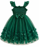Princess Smocked romantic dress size 7–8 – Butterflies - Costume
