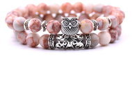 Gaira Bracelet Owl 3349 Rhodochrosite - Bracelet
