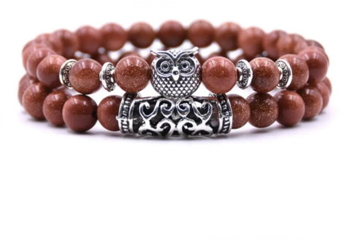 Gaira Bracelet Owl 3349 Sunstone - Bracelet - Main image