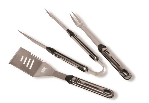 Activa Three-piece Stainless Steel Grill Set - Grill Set - Main image