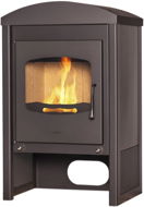 FLAMINGO STAVANGER black - Wood Stove