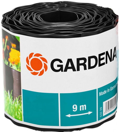 Gardena Bed Frame, 15cm Height / 9m Length - Lawn Edging - Main image
