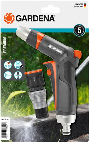 GARDENA Premium Cleaning Sprayer with Stop Coupling - Garden Hose Nozzle - Main image