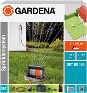 Sprinkler Gardena Retractable Four-deck Sprinkler OS 140 - Set - Zavlažovač